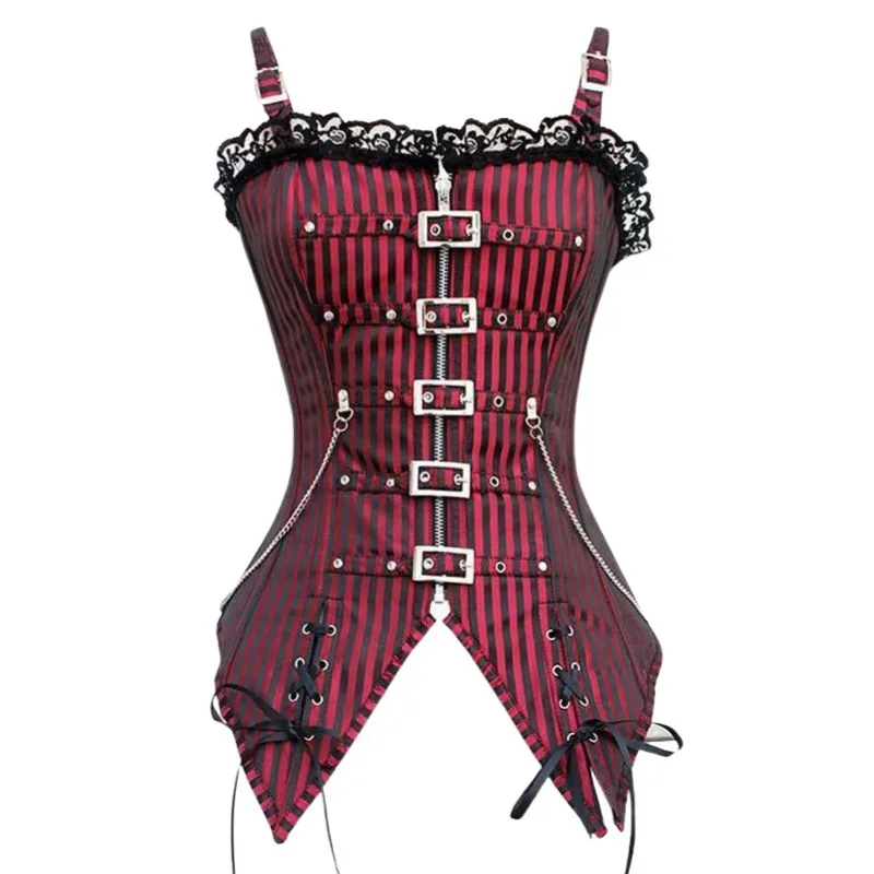Women’s steampunk Vintage-style steampunk waist cincher — Corset